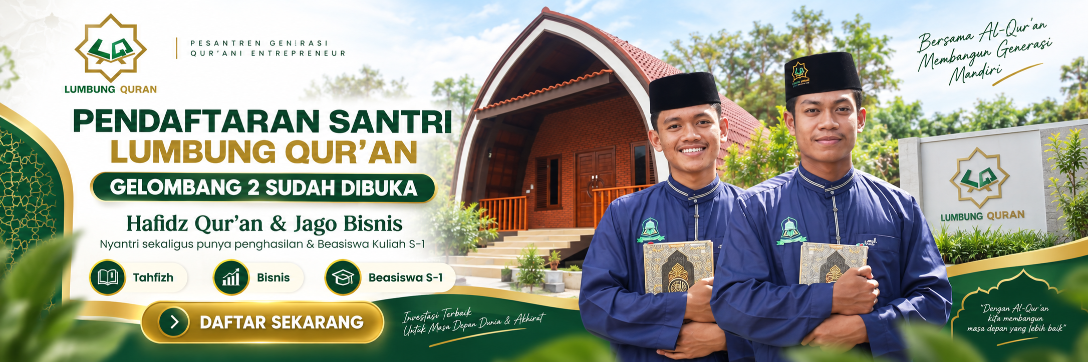 Gelombang 2 Pondok Lumbung Qur'an